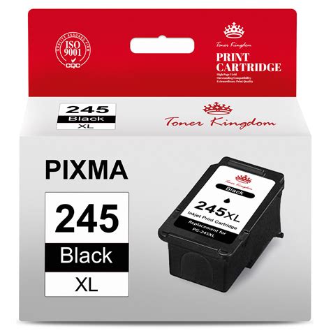 PG-245XL Black Ink Cartridge for Canon PIXMA MG2522 TS3120 TS3122 ...