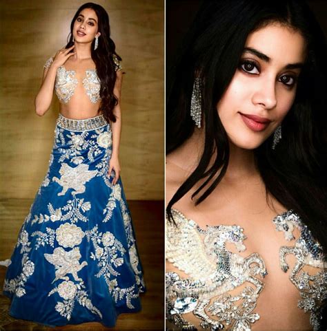 Jhanvi Kapoor in Manish Malhotra | Bollywood fashion, Indian dresses ...