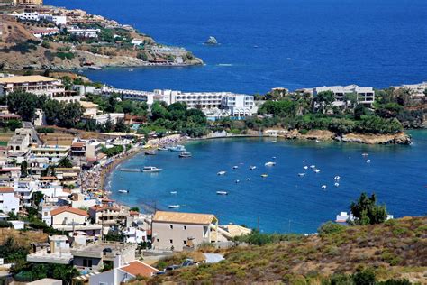 The Agia Pelagia Beach near Heraklion