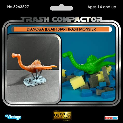 Dianoga Death Star Trash Monster 3D Printed Model, 54% OFF