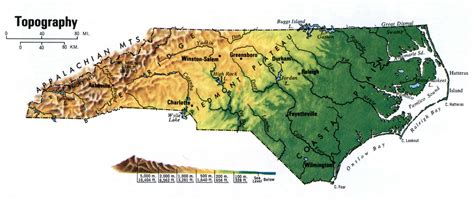 +30 North Carolina Elevation Map Recent - Map of Africa Sudan