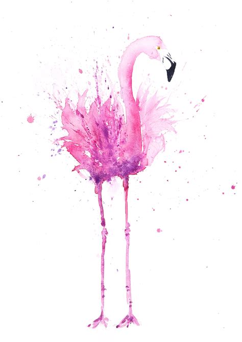 Flamingo Pair Print - Signed Limited Edition Prints of my original ...