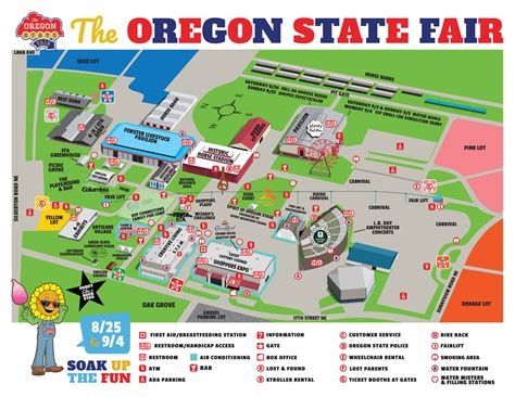 State Fair 2024 Map - Maye Stephi