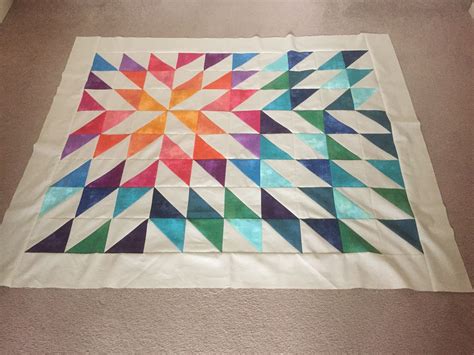 Image result for half square triangle lap quilts | Triangle quilt ...