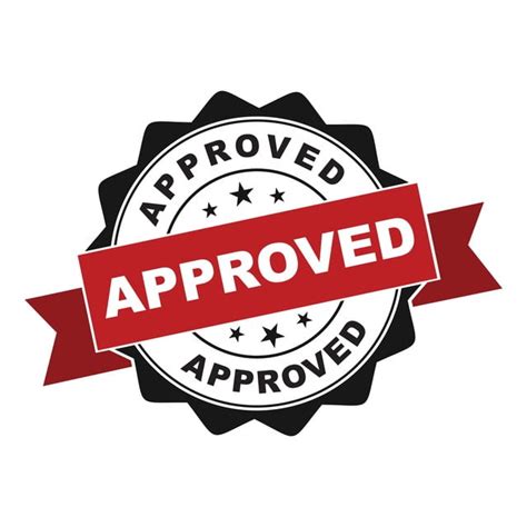 Seal Of Approval Clipart Vector, Approved Stamp Round Grunge Approved ...