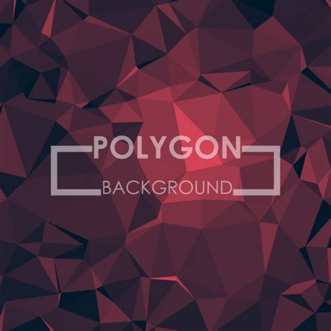 Free Vector | Polygonal background design