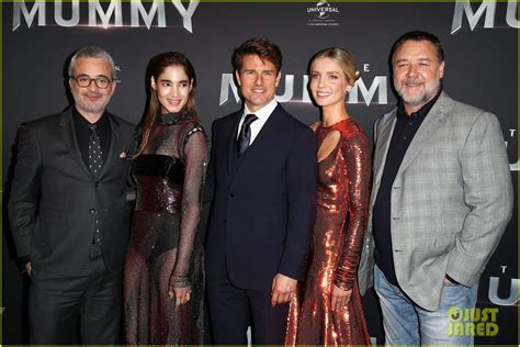 Tom Cruise & 'The Mummy Cast' Put On Their Best For Australian Premiere ...