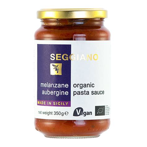 Seggiano Organic Aubergine Pasta Sauce 350g - GRFineFoods