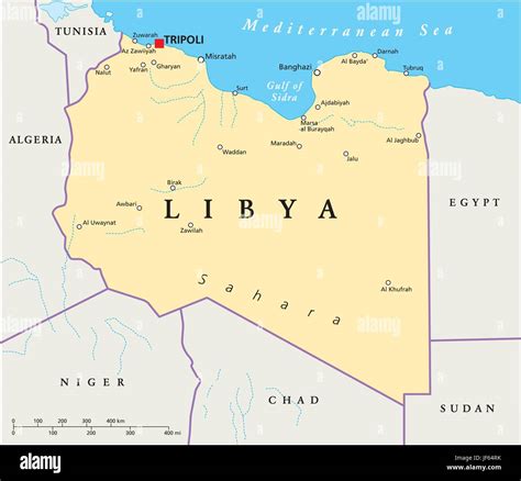 libya, map, atlas, map of the world, tripoli, desert, wasteland, africa, libya Stock Vector ...