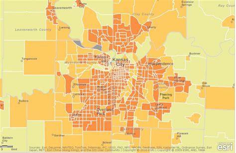 Kansas City Flood Map - My Maps