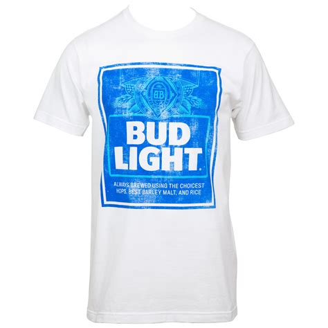 Bud Light Jumbo Print Vintage Label T-Shirt