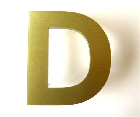 Brass Letters | METAL LETTERS