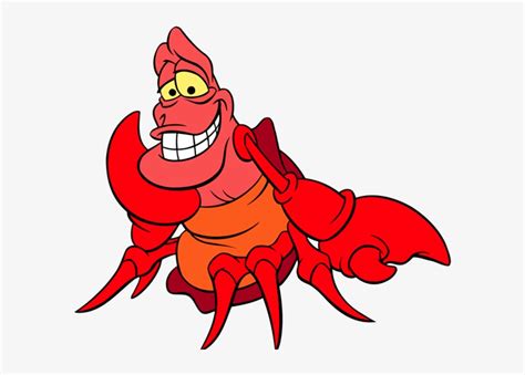 Sebastian Crab Png Image - Sebastian The Little Mermaid Transparent - 600x507 PNG Download - PNGkit