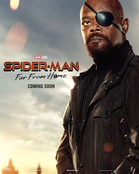 Nick Fury ~Spider-Man: Far From Home (2019) | Character Posters - Spider-Man Photo (42807265 ...