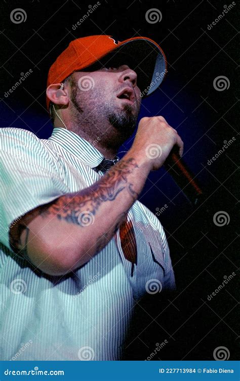 Limp Bizkit , Fred Durst during the Concert Editorial Stock Image ...