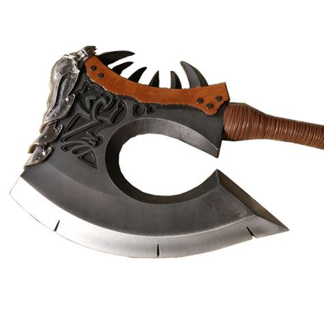 Massive WOW Gorehowl Axe Replica RARE - Etsy | Axe, Concept weapons, Iron man art