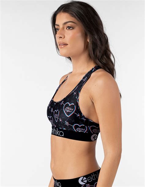 ETHIKA Heartbreaker Sports Bra - BLACK COMBO | Tillys