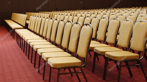 Empty chairs in conference hall — Stock Photo © joruba75 #2381916