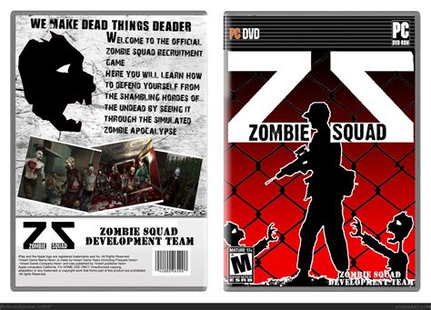 Viewing full size Zombie Squad box cover