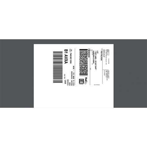 41 fedex printable labels