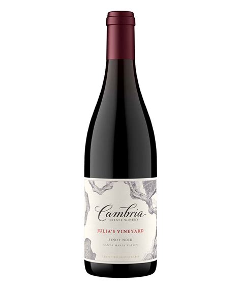 Cambria Estate Winery Julia's Vineyard Pinot Noir 2018 Review & Rating ...