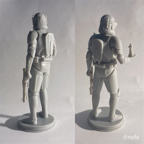 3D printer Commander Cody Order 66 Figurine Star Wars • made with ...