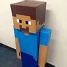 Homemade Minecraft Steve Costume