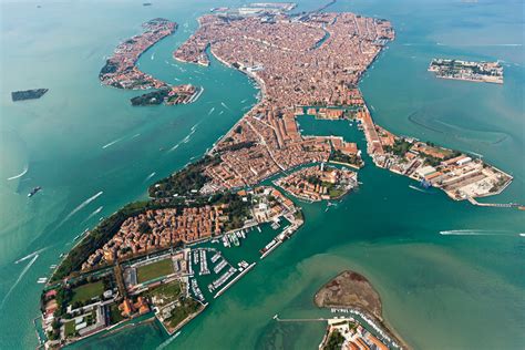 ALEX S. MACLEAN: Overview of Venice and surrounding islands,...