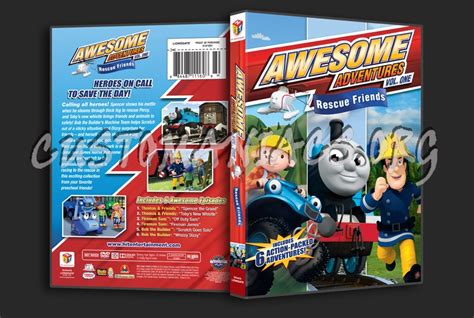 Awesome Adventures Volume 1 Rescue Friends Dvd Label