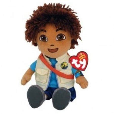 Go Diego Go! TY Beanie Babies Plush Doll (1ct) - Walmart.com