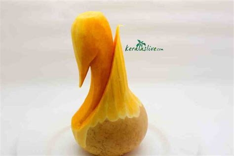 Tutorial for vegetable carving. - Keralaslive