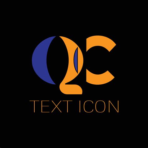 QC logo icon vector 16469262 Vector Art at Vecteezy