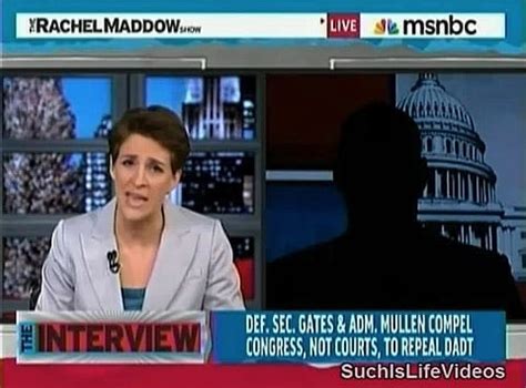 Watch: Rachel Maddow Interviews JD Smith Of Outserve, The Underground Network Of Active Gay ...