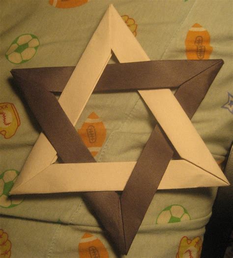 Origami Star of David 2 by musicmixer112 on DeviantArt