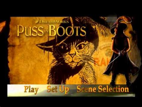 Puss.In.Boots.2011.DVD.MainMenu-RAKiJA - YouTube