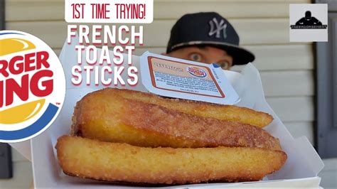 Burger King® FRENCH TOAST STICKS Review! | 1st TIME TRYING! - YouTube