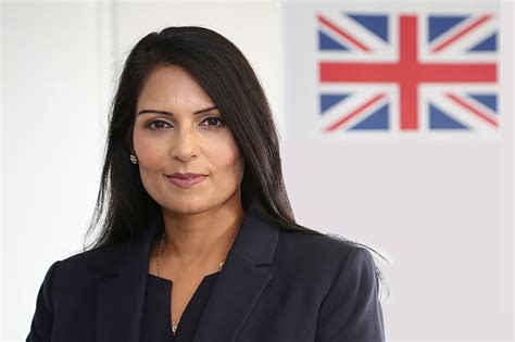 UK Home Secretary Priti Patel • Point Me to the Plane