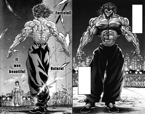 Could these be the best full-body Yujiro's panels in the entire Baki ...