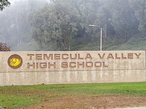 TVUSD, Temecula Valley High School Searches For Permanent Principal ...