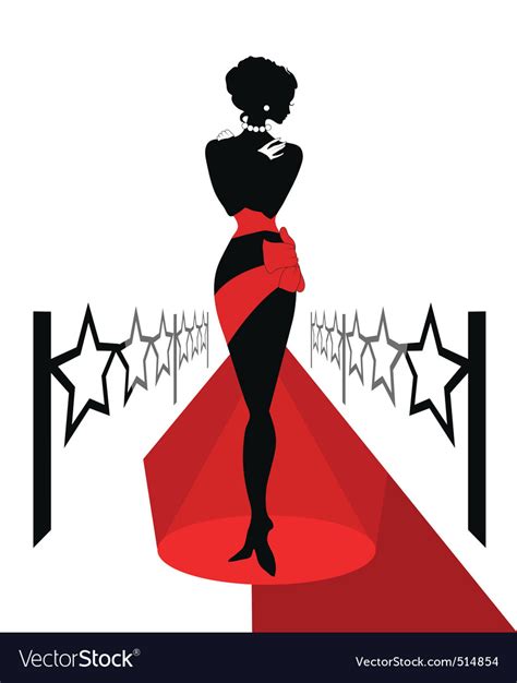 Red carpet Royalty Free Vector Image - VectorStock