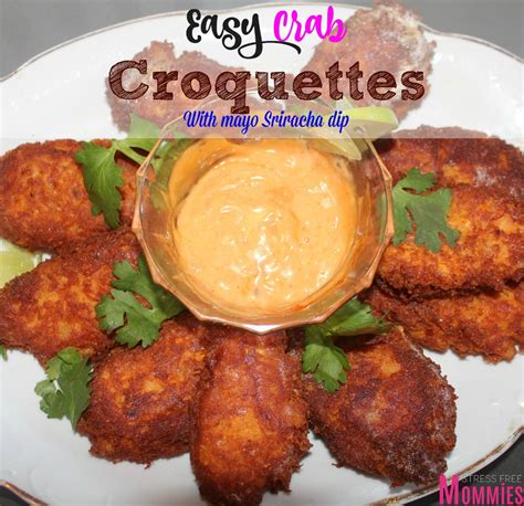 Easy Crab Croquettes - Stress Free Mommies