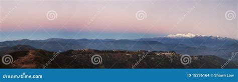 Tiger Hill Sunrise stock photo. Image of pass, sikkim - 15296164