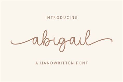 Abigail font | Fonts2u.com