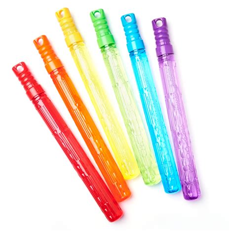 Play Day Bubble Maker Stick Toy with 30 Ounce Bubble Solution, 6 Pack ...