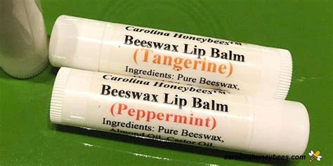 How to Make Beeswax Lip Balm- Carolina Honeybees