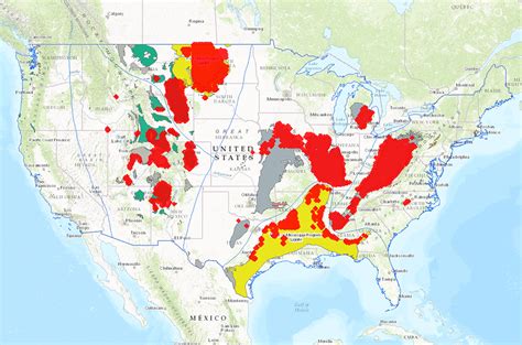 Interactive map of coal resources in the United States | American Geosciences Institute