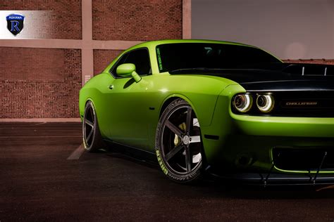 Lime Muscle with the Unparalleled Performance: Modified Dodge ...