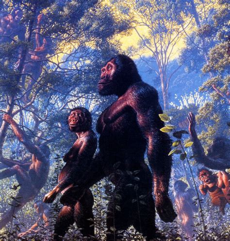 Australopithecus afarensis - reconstruction by John Gurche | Prehistoric animals, Prehistoric ...