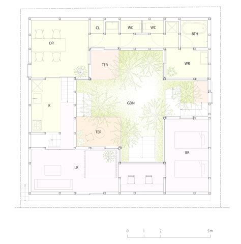 Floor Plans With Central Courtyard - House Design Ideas