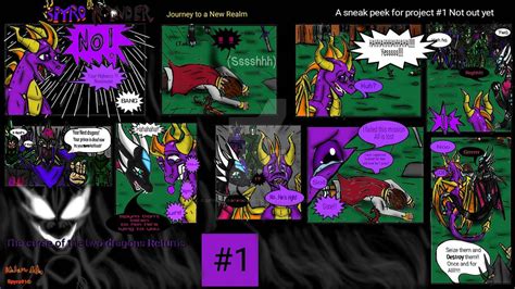 Spyro and Cynder Return project 1 comic Sneak peek by ...